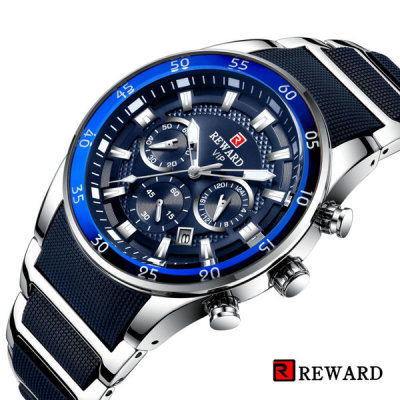 REWARD/Men/Metal/Urethane/Wrist Watch/81011M