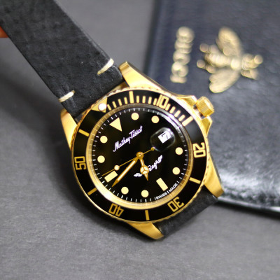 Mathey/Tissot/Swiss/Vintage/Leather Watches