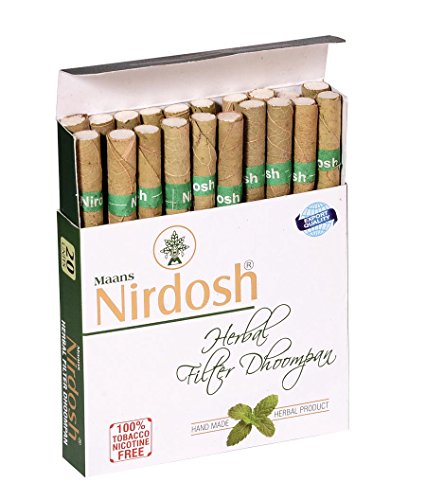 Nirdosh Herbal Pack Of 100 Cigarette Made With Ayurvedic Herbs