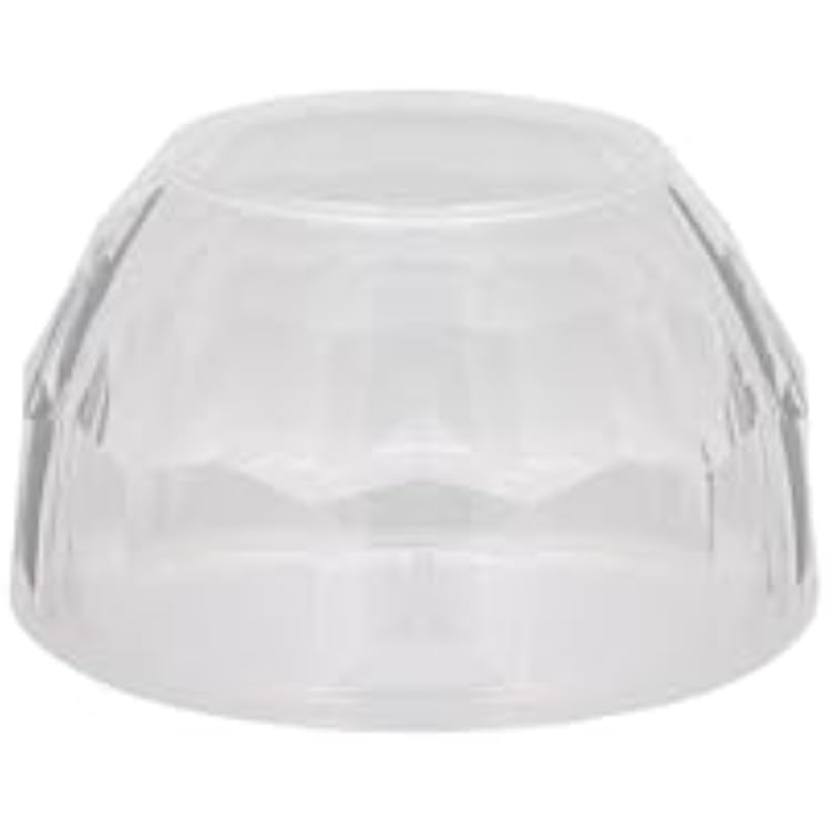 Snow Peak Crystal Semi-Transparent Faceted Lantern Shade