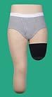Juzo 19996 20-30 mmHg, Xtra, AK Shrinker, 8/20 cm Silicone, Black - Size IV