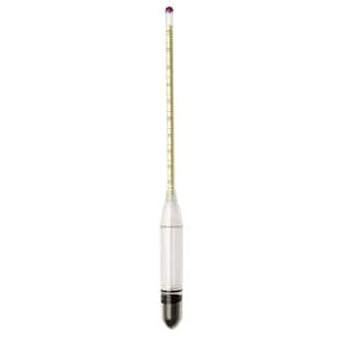 Cole-Parmer Salt Brine Shatterproof Plastic Hydrometer: 10/100 Percent by Saturation