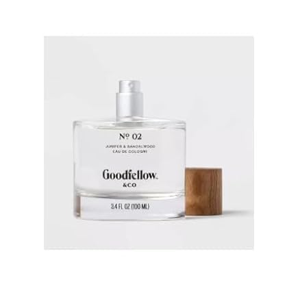 Goodfellow & Co No. 2 Juniper & Sandalwood Cologne for Men, 3.4 fl oz