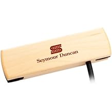 Seymour Duncan SA-3SC Woody SC Acoustic Soundhole Pickup - Magnetic Single Coil Pickup for Standard Steel String Acoustic Guitars - Maple
