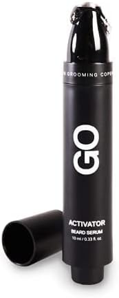 Copenhagen Grooming Activator Go (10ml) - Natural Facial Hair Growth Serum - Effective Beard Growth Oil Serum