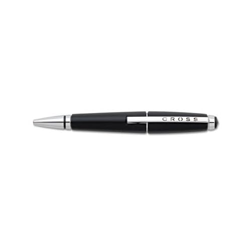 Edge Pen, 0.7 mm, Medium, Black Ink, Black Barrel 3 Pack