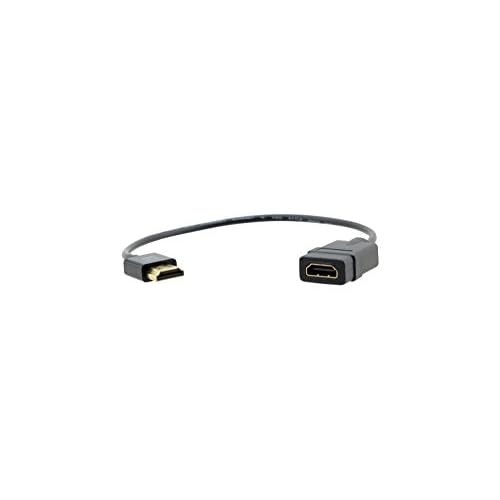 Kramer Electronics ADC-HMHFPICO Ultra-Slim High-Speed HDMI M to HDMI F Flexible Adapter Cable with Ethernet, 1