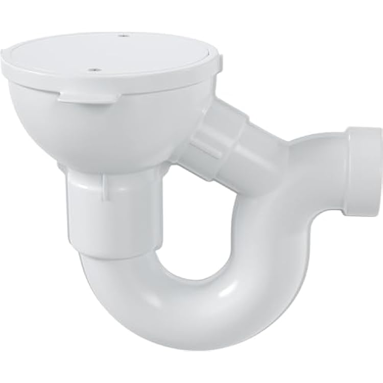PROFLO PF800P 2 PVC Floor Drain with Integral Trap - White