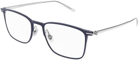 MONTBLANC Sunglasses MB 0193 O- 003 BlueTransparent Silver