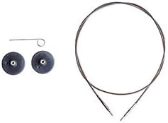 Knit Picks Interchangeable Circular Knitting Needle Cable - 47" Black