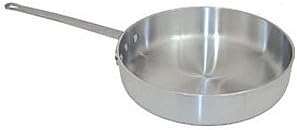7 Qt Commercial Heavy Duty Aluminum Saute Pan - Nsf
