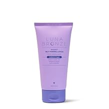 Luna Bronze Radiant Self Tanning Lotion | Gradual Sunless Tanner with Natural Caramel Tint | Moisturizing, Non-Irritating for Sensitive Skin | Organic, Vegan, Cruelty Free (150ml/5.07 fl. oz)