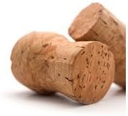 Authentic Champagne Corks, Recycled Champagne Corks for Crafts; by WidgetCo (Qty 100)