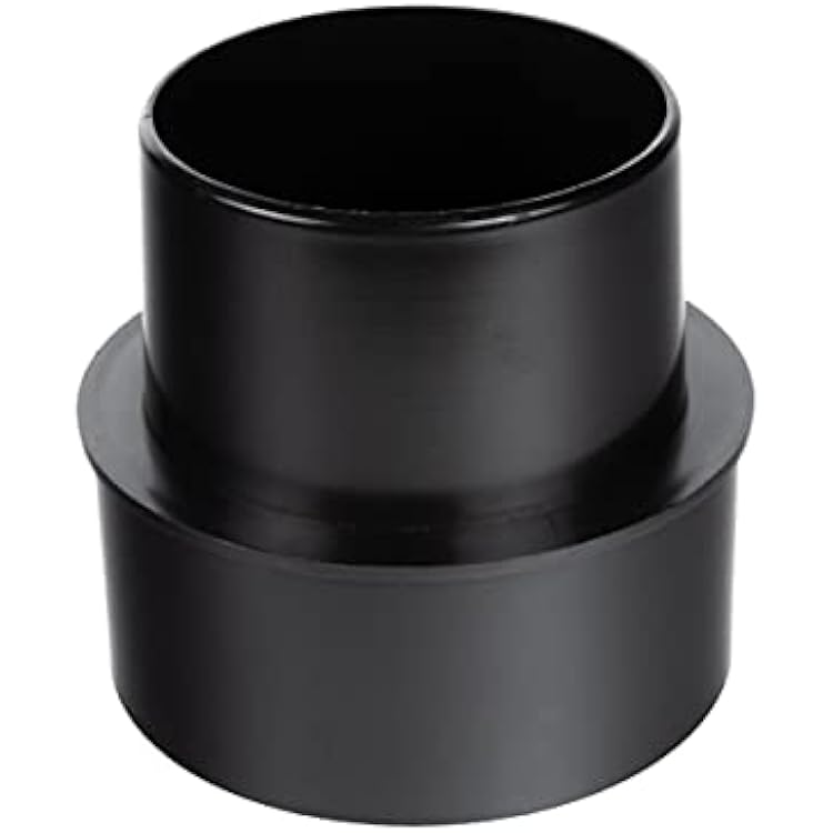 POWERTEC 70170 5 to 4 Reducer Dust Collection Fitting, ABS Plastic Black