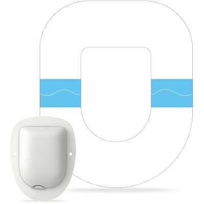 Omnipod 5 Adhesive Patches 60 Pack Waterproof Pre-Cut Transparent Patches for Omnipod 5 Dash Pods Clear Overlay Cover Latex-Free & Hypoallergenic Long Stay for 7 Days
