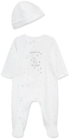 Little Me Footie Pajamas Cotton Baby Sleepwear Boys and Girls Footed Sleeper