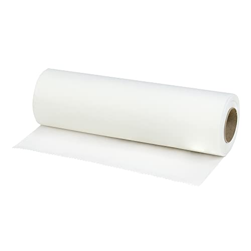 TIDI 980898 Choice Single-Use Chiropractic Headrest Paper Roll, Fluid and Barrier Protection, Absorbent Crepe Paper, White, 8.5 Width, 125 Length, Pack of 25