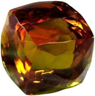 Natural 53 Ct Alexandrite Fancy Cube Cut Color Changing Loose Gemstone