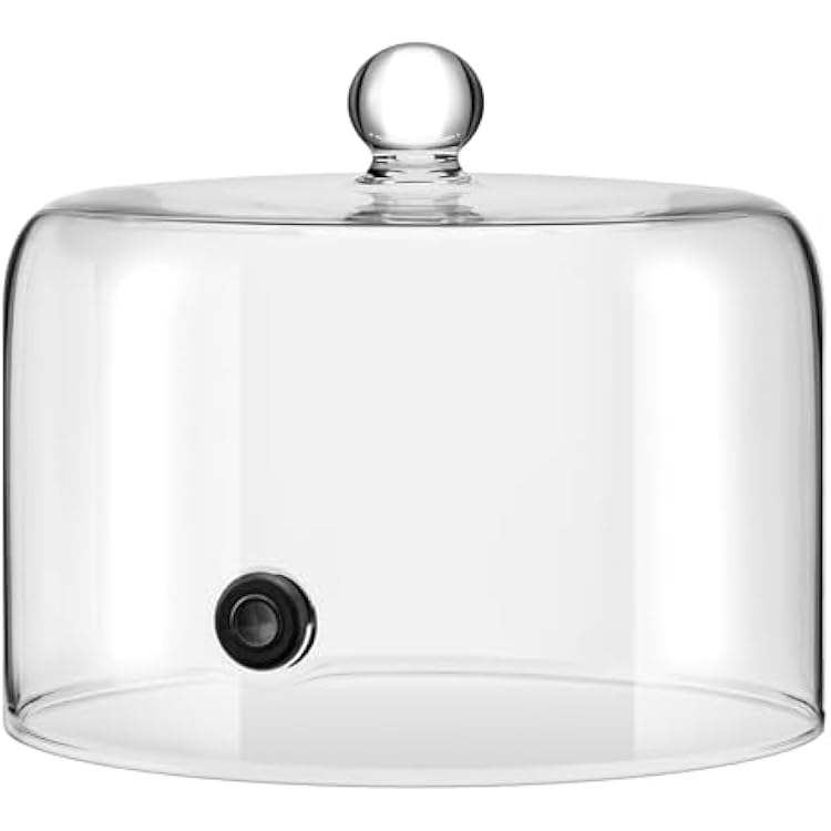 Breville Commercial CSM018 Glass Cloche for Smoking Gun Pro CSM700, 7 Inch Diameter, Clear Glass