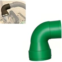 Dust Adapter Compatible with Metabo HPT 10-Inch Miter Saw Fits Ridgid 1-7/8 Vacuum Hose for Efficient Dust Collection
