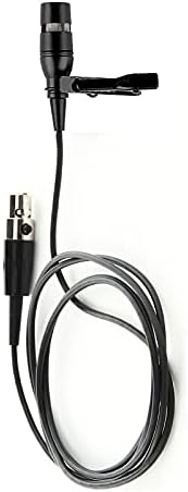 Lapel mic for Shure wl185 Cardioid lav Unidirectional Condenser with TA4F Plug