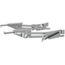 Rev-A-Shelf Heavy-Duty Stand Mixer Lift for Kitchen Base Cabinets with Soft-Close, Zinc - Spring-Loaded Lifting System for Small Countertop Appliance Storage, RAS-ML-HDSC