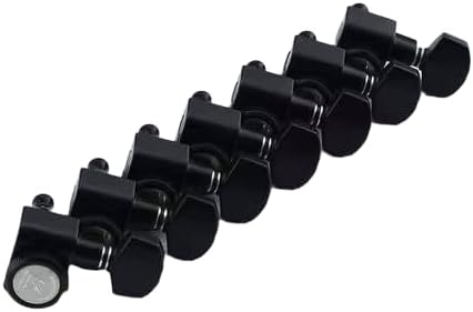 7-String Guitar Locking Machine Heads - 7R Tuning Pegs for Electric Guitar, Precision Tuning Pegs Replacement (7R Inline)