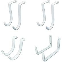 SafeRacks Accessory Hook Package - Standard, White
