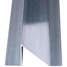20 Pack 48 Inch Aluminum Roof Snow Guards, Metal Roof Snow Stops with Screws, Ice Guards for Metal Roofing Panels, Prevent & Ice Sliding, Silver