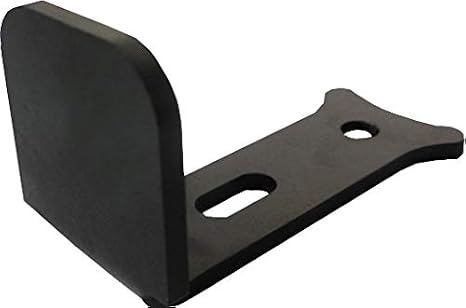 Angled Mortared AC Black Shutter Stop