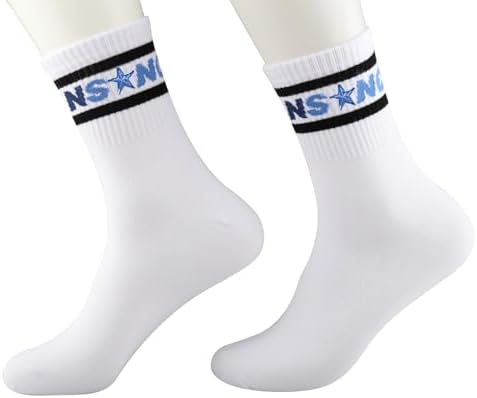 POFULL 2PAIRS Music Band Inspired Socks Gift Singers Album Merch for Fans Music Gift Novelty Socks Music Group Gift