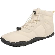 Winter Snow Boots for Women & Men | Minimalist Winter Snow Boots Barefoot | Warm Ankle Booties | Zero Drop Sole | Wide Toe Box | Slip on Sneakers | Waterproof Fur Lining Warm Snow Ankle Boots
