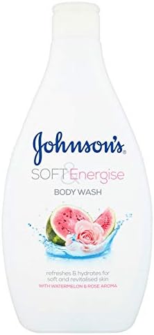 Johnson's Soft & Energise Body Wash 400ml Refresh and hydrate your skin, leaving it soft and revitalised, with Johnson's Body Wash. With watermelon and rose aroma.