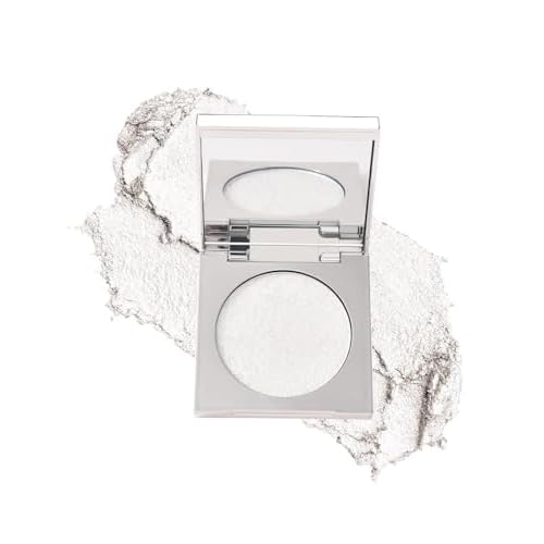 Highlighter Makeup, Cream Highlighter, Face Highlighter, Lasting Shimmer Highlighting Makeup Powder, Highlighters for face - Sliver White
