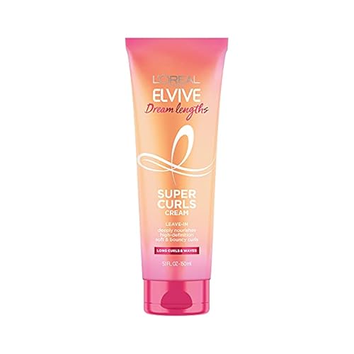 LOreal Paris Elvive Dream Lengths Super Curls Cream Leave-In, 5.1 Ounce