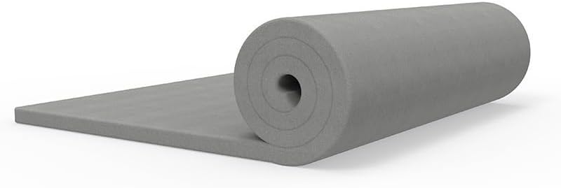 EcoTopper - Gray Orthopedic Hard Sponge Mattress Pad - Mattress Hardener - 3, 6, 9 cm Options (3 cm, 90x190)