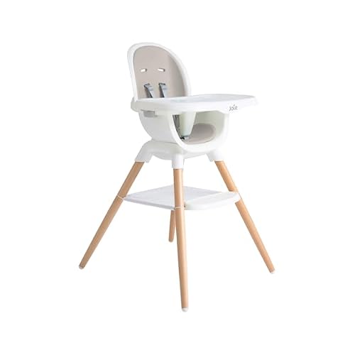 Joie Chai Multi-Mode Highchair - European Beech Wood, Convertible, 9 Modes, Birth up to 60 lb. Walnut