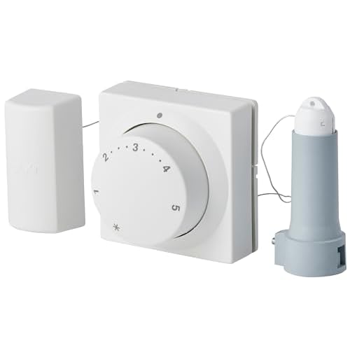 Danfoss 013G8564 Wall Mount Operator wRemote Dial & Sensor | RA Remote Setting Radiator Sensor | 2 6 ft Capillary | 46 F82 F Range | Liquid-Filled, No Shut-Off Function