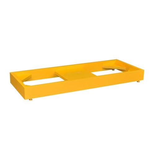 SC1861 Stak-A-Cab Plywood Floor Stand, 46-12 Width x 4-58 Height x 17-34 Depth, Yellow