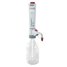 BrandTech 4600361 Dispensette S Digital Bottletop Dispenser with Recirculation Valve, 5-50 mL
