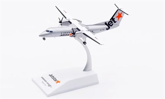 ACE HOBBY JC Wings for Jetstar for Bombardier for Dash8 Q300 VH-TQM 1:200 Aircraft Pre-Built Model