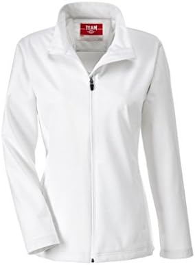Team 365 Ladies Leader Soft Shell Jacket X-Large, White