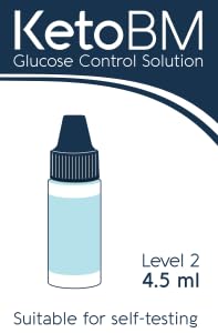 KetoBM Glucose Control Solution, Level 2