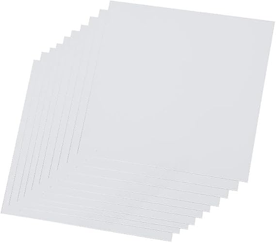 Alumina Ceramic Sheet Cooling Pad Insulating Sheet 10Pcs 100Mmx100mm,Thickness1mm