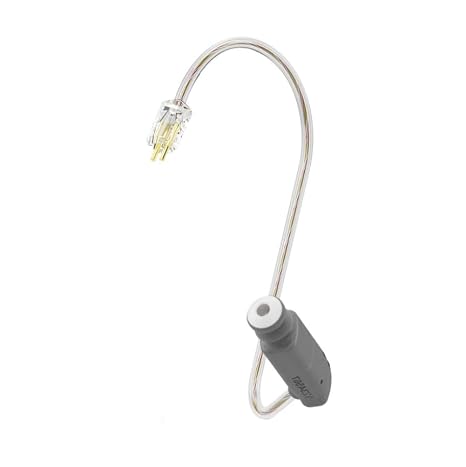 Widex EasyWear V1 Receiver Wire - Compatible with Widex Dream, Unique, Beyond, Evoke and Non-Rechargeable Moment Hearing Aids (Left Ear, Medium, Size 0)