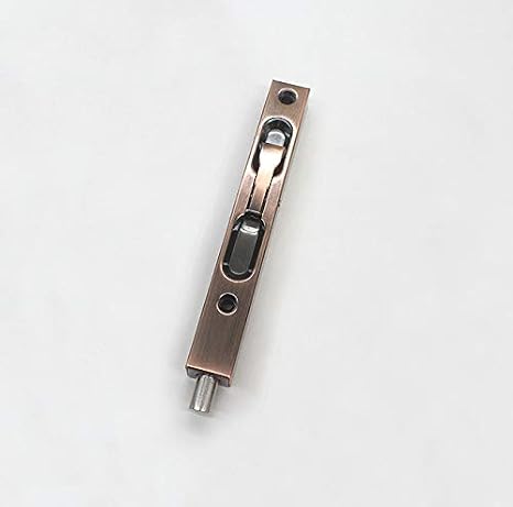 TOGU Stainless Steel Lever Action Flush Bolt in 6" 8" 10" 12" 18" 24",Concealed Security Flush Bolt Latch Slide Bolt Lock for Composite Doors,French Doors,Wood Doors,Double Doors,Antique Copper-24"