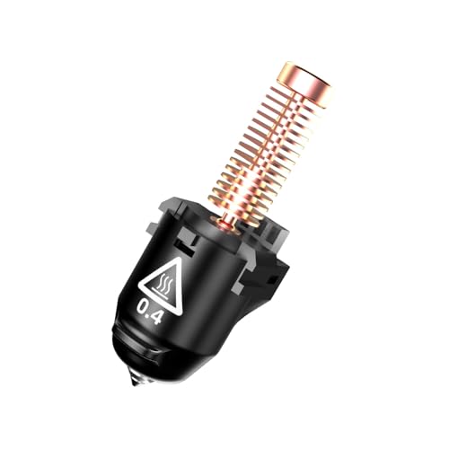 FLASHFORGE Adventurer 5M Series 3D Printer Nozzle Assembly, 3S Quick-Detachable Nozzle,Max 280C High Temperature & High Flow 32mm3s Nozzle for Adventurer 5M5M Pro 3D Printers0.4mm