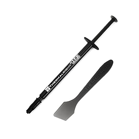 Thermalright TF8 1.2g Thermal Compound Paste Heatsink Paste Carbon Based High Performance Thermal Compound CPU for All Coolers, Thermal Interface Material High Durability 13.8W/m.k, 1.2 Grams