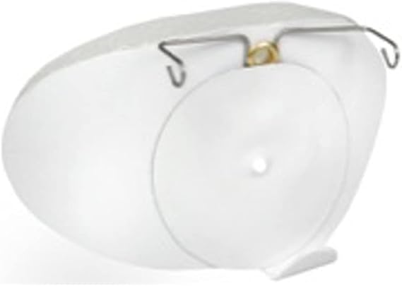 Single Pin Hole Occluder - Right Eye-White in Color (X-Large)