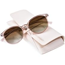 Reader Sunglasses for Women, TR90 Round Full Lens Outdoor Reading Sunglasses with Spring Hinge, UV400 Protection